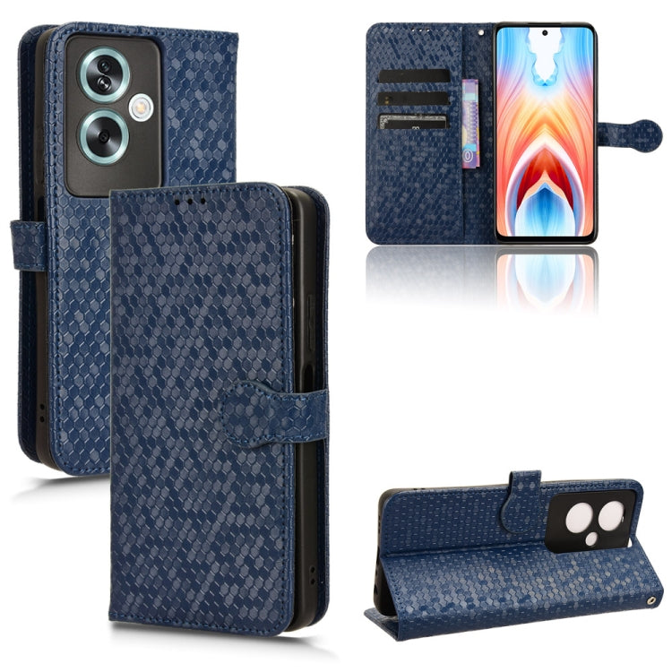 Honeycomb Dot Texture Leather Phone Case, For OPPO A79 5G Global / A2, For OPPO Find X8 Pro