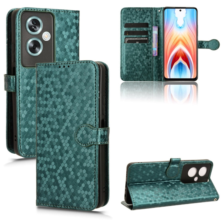 Honeycomb Dot Texture Leather Phone Case, For OPPO A79 5G Global / A2, For OPPO Find X8 Pro