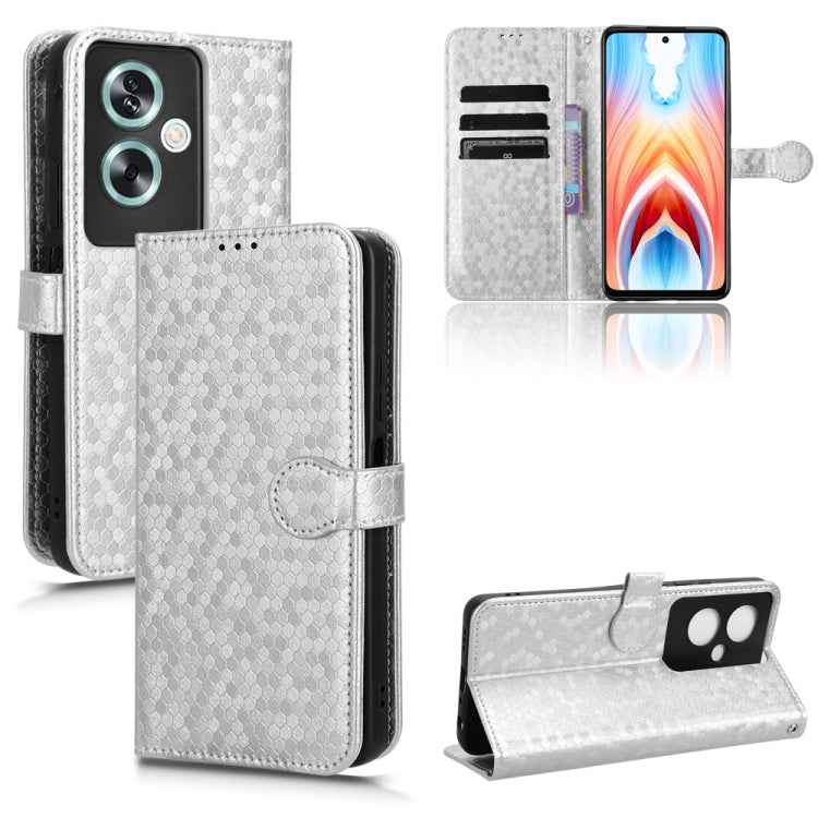 Honeycomb Dot Texture Leather Phone Case, For OPPO A79 5G Global / A2, For OPPO Find X8 Pro