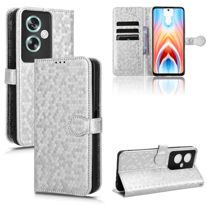 Honeycomb Dot Texture Leather Phone Case, For OPPO A79 5G Global / A2, For OPPO Find X8 Pro