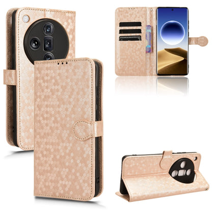 Honeycomb Dot Texture Leather Phone Case, For OPPO Find X7, For OPPO Reno11 5G Global, For OPPO Reno11 Pro Global, For OPPO Find X7 Ultra, For OPPO A79 5G Global / A2, For OPPO Find X8 Pro