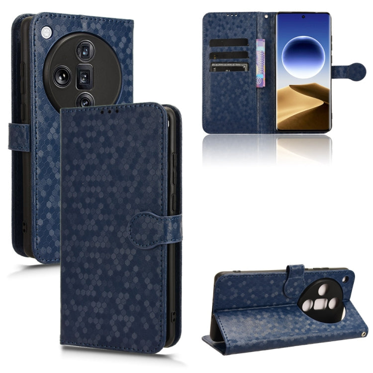 Honeycomb Dot Texture Leather Phone Case, For OPPO Find X7, For OPPO Reno11 5G Global, For OPPO Reno11 Pro Global, For OPPO Find X7 Ultra, For OPPO A79 5G Global / A2, For OPPO Find X8 Pro