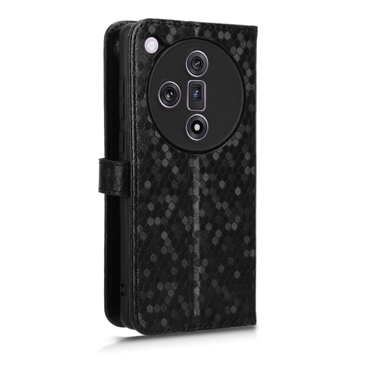 Honeycomb Dot Texture Leather Phone Case, For OPPO Find X7, For OPPO Reno11 5G Global, For OPPO Reno11 Pro Global, For OPPO Find X7 Ultra, For OPPO A79 5G Global / A2, For OPPO Find X8 Pro