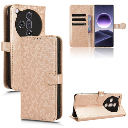 Honeycomb Dot Texture Leather Phone Case, For OPPO Find X7, For OPPO Reno11 5G Global, For OPPO Reno11 Pro Global, For OPPO Find X7 Ultra, For OPPO A79 5G Global / A2, For OPPO Find X8 Pro