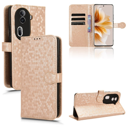 Honeycomb Dot Texture Leather Phone Case, For OPPO Find X8s+ 5G, For OPPO Find X8s 5G, For OPPO Find X8 Ultra 5G, For OPPO F29 Pro 5G, For OPPO F29 5G, For OPPO Reno13 F 4G / 5G, For OPPO Find X8, For OPPO A3x 5G India, For OPPO Reno12 F               ...