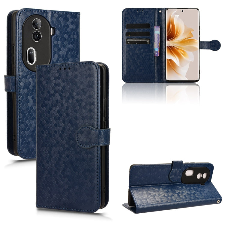 Honeycomb Dot Texture Leather Phone Case, For OPPO Find X8s+ 5G, For OPPO Find X8s 5G, For OPPO Find X8 Ultra 5G, For OPPO F29 Pro 5G, For OPPO F29 5G, For OPPO Reno13 F 4G / 5G, For OPPO Find X8, For OPPO A3x 5G India, For OPPO Reno12 F               ...
