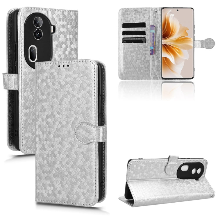 Honeycomb Dot Texture Leather Phone Case, For OPPO Find X8s+ 5G, For OPPO Find X8s 5G, For OPPO Find X8 Ultra 5G, For OPPO F29 Pro 5G, For OPPO F29 5G, For OPPO Reno13 F 4G / 5G, For OPPO Find X8, For OPPO A3x 5G India, For OPPO Reno12 F               ...