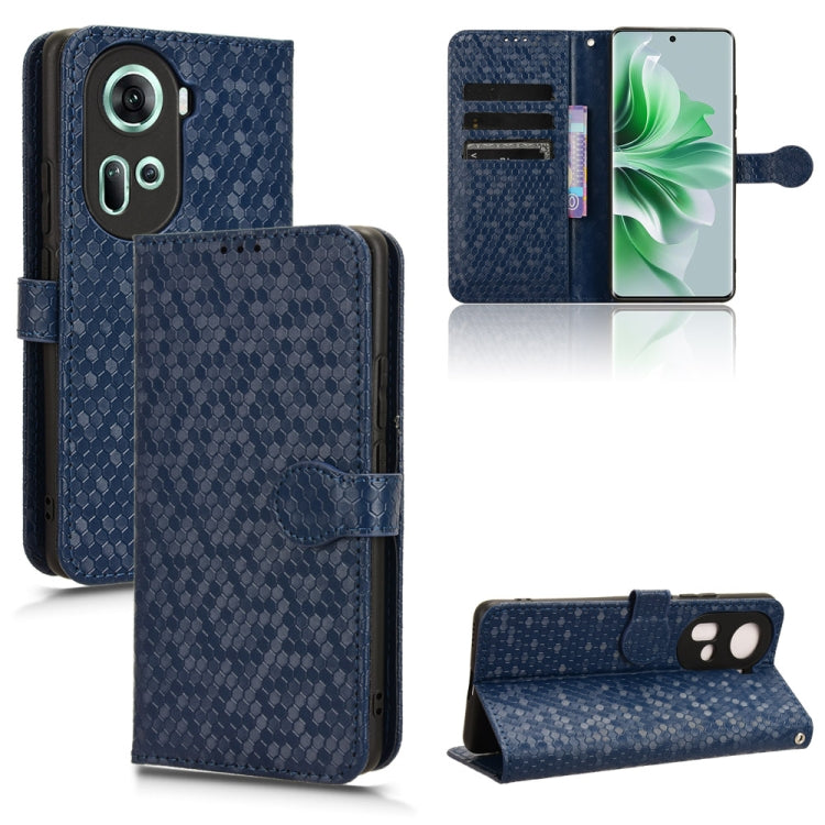Honeycomb Dot Texture Leather Phone Case, For OPPO Find X8s+ 5G, For OPPO Find X8s 5G, For OPPO Find X8 Ultra 5G, For OPPO F29 Pro 5G, For OPPO F29 5G, For OPPO Reno13 F 4G / 5G, For OPPO Find X8, For OPPO A3x 5G India, For OPPO Reno12 F               ...