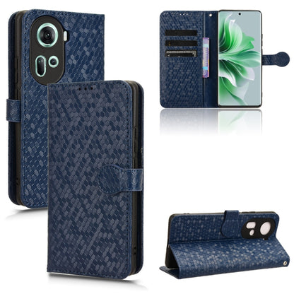 Honeycomb Dot Texture Leather Phone Case, For OPPO Find X8s+ 5G, For OPPO Find X8s 5G, For OPPO Find X8 Ultra 5G, For OPPO F29 Pro 5G, For OPPO F29 5G, For OPPO Reno13 F 4G / 5G, For OPPO Find X8, For OPPO A3x 5G India, For OPPO Reno12 F               ...