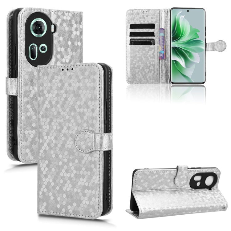 Honeycomb Dot Texture Leather Phone Case, For OPPO Find X8s+ 5G, For OPPO Find X8s 5G, For OPPO Find X8 Ultra 5G, For OPPO F29 Pro 5G, For OPPO F29 5G, For OPPO Reno13 F 4G / 5G, For OPPO Find X8, For OPPO A3x 5G India, For OPPO Reno12 F               ...