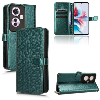 Honeycomb Dot Texture Leather Phone Case, For OPPO Find X8s+ 5G, For OPPO Find X8s 5G, For OPPO Find X8 Ultra 5G, For OPPO F29 Pro 5G, For OPPO F29 5G, For OPPO Reno13 F 4G / 5G, For OPPO Find X8, For OPPO A3x 5G India, For OPPO Reno12 F               ...