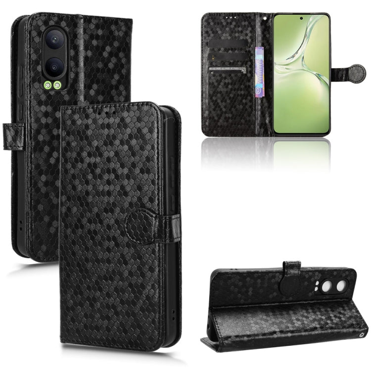 Honeycomb Dot Texture Leather Phone Case, For OPPO Reno14 Pro Global, For OPPO Reno14 Global, For OPPO Find X8s+ 5G, For OPPO Find X8s 5G, For OPPO Find X8 Ultra 5G, For OPPO F29 Pro 5G, For OPPO F29 5G, For OPPO Reno13 F 4G / 5G, For OPPO Find X8     ...