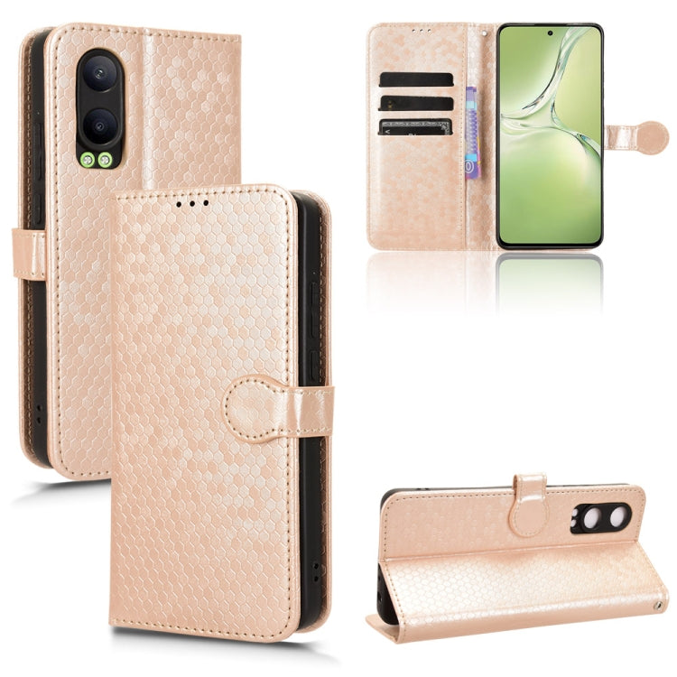 Honeycomb Dot Texture Leather Phone Case, For OPPO Reno14 Pro Global, For OPPO Reno14 Global, For OPPO Find X8s+ 5G, For OPPO Find X8s 5G, For OPPO Find X8 Ultra 5G, For OPPO F29 Pro 5G, For OPPO F29 5G, For OPPO Reno13 F 4G / 5G, For OPPO Find X8     ...