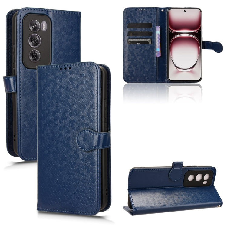 Honeycomb Dot Texture Leather Phone Case, For OPPO Reno14 Pro Global, For OPPO Reno14 Global, For OPPO Find X8s+ 5G, For OPPO Find X8s 5G, For OPPO Find X8 Ultra 5G, For OPPO F29 Pro 5G, For OPPO F29 5G, For OPPO Reno13 F 4G / 5G, For OPPO Find X8     ...