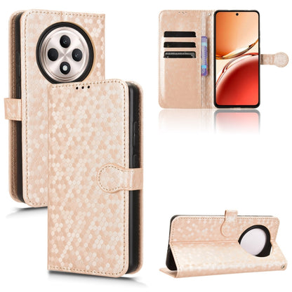 Honeycomb Dot Texture Leather Phone Case, For OPPO Reno14 Pro Global, For OPPO Reno14 Global, For OPPO Find X8s+ 5G, For OPPO Find X8s 5G, For OPPO Find X8 Ultra 5G, For OPPO F29 Pro 5G, For OPPO F29 5G, For OPPO Reno13 F 4G / 5G, For OPPO Find X8     ...
