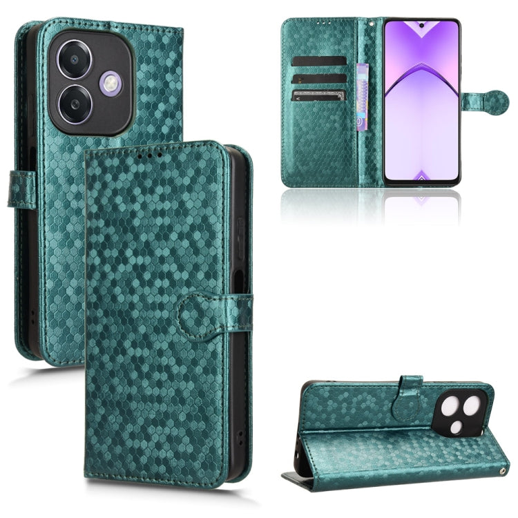 Honeycomb Dot Texture Leather Phone Case