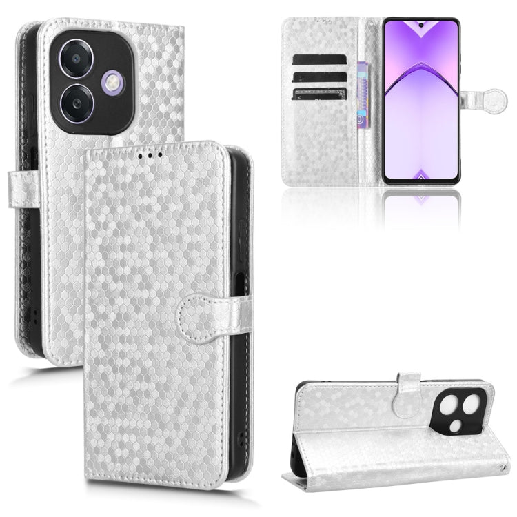 Honeycomb Dot Texture Leather Phone Case, For OPPO Reno14 Pro Global, For OPPO Reno14 Global, For OPPO Find X8s+ 5G, For OPPO Find X8s 5G, For OPPO Find X8 Ultra 5G, For OPPO F29 Pro 5G, For OPPO F29 5G, For OPPO Reno13 F 4G / 5G, For OPPO Find X8     ...