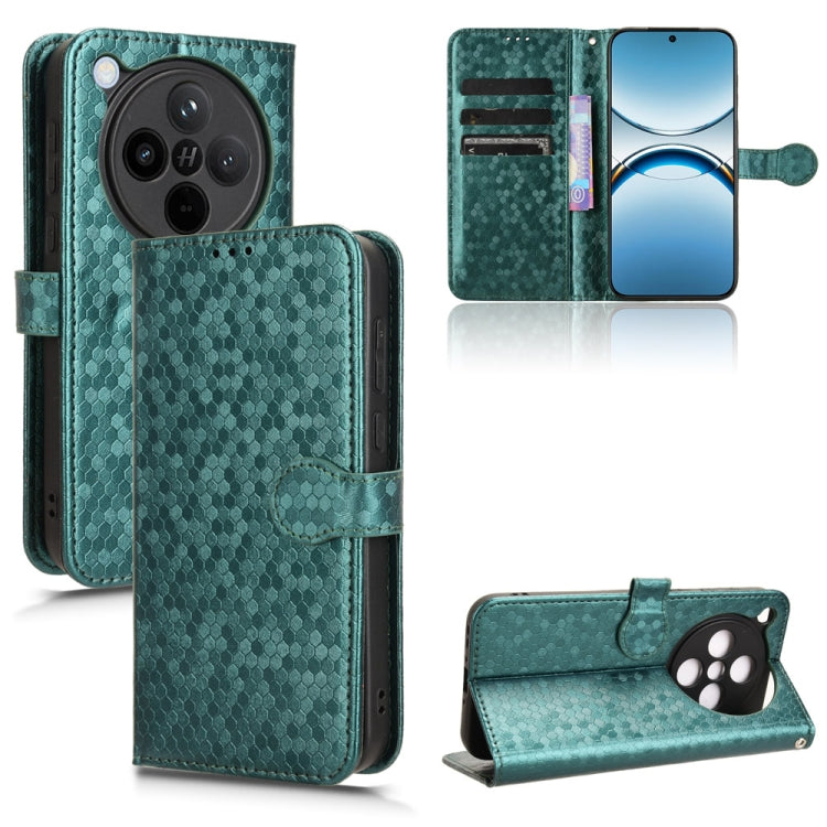 Honeycomb Dot Texture Leather Phone Case