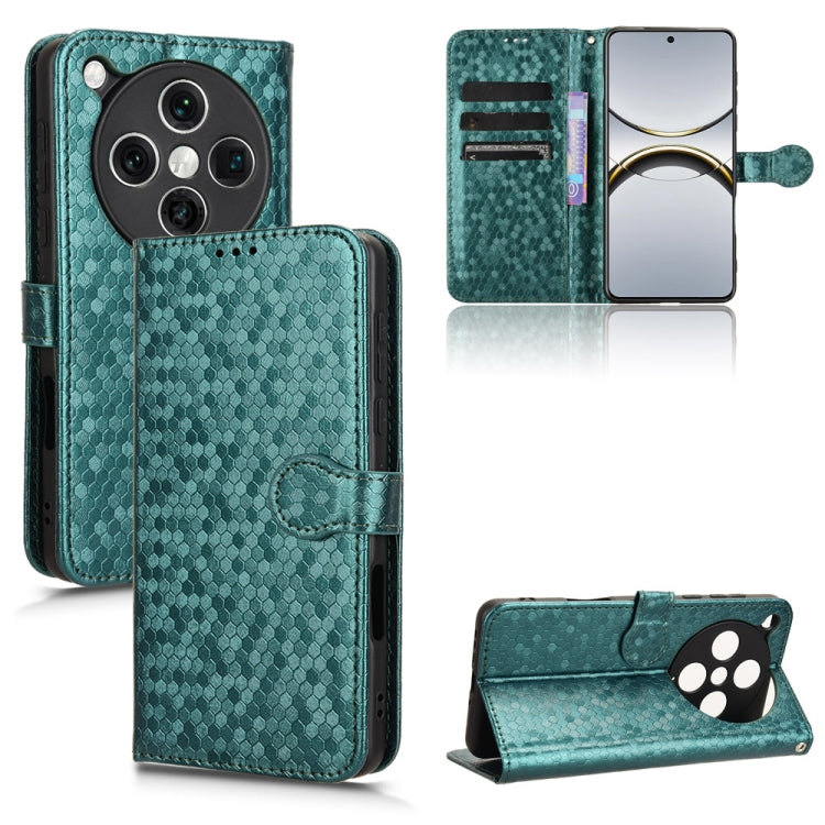 Honeycomb Dot Texture Leather Phone Case, For OPPO A79 5G Global / A2, For OPPO Find X8 Pro