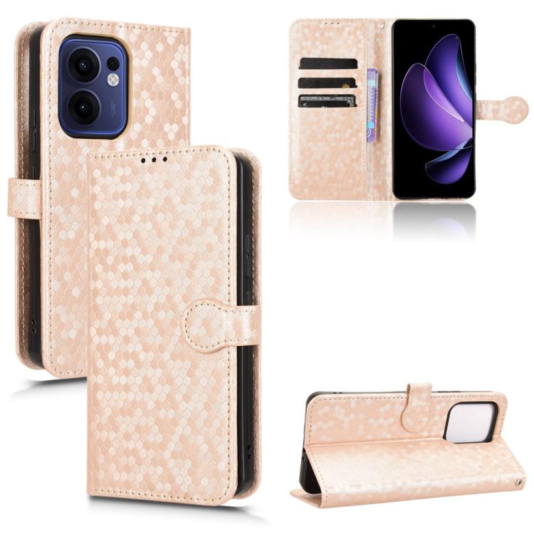 Honeycomb Dot Texture Leather Phone Case