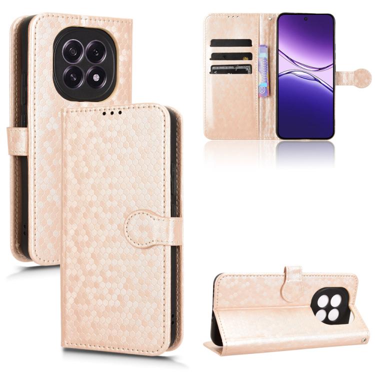 Honeycomb Dot Texture Leather Phone Case