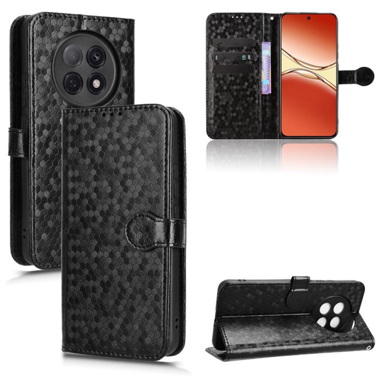 Honeycomb Dot Texture Leather Phone Case, For OPPO Find X8s+ 5G, For OPPO Find X8s 5G, For OPPO Find X8 Ultra 5G, For OPPO F29 Pro 5G, For OPPO F29 5G, For OPPO Reno13 F 4G / 5G, For OPPO Find X8, For OPPO A3x 5G India, For OPPO Reno12 F               ...