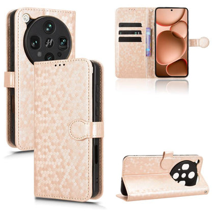 Honeycomb Dot Texture Leather Phone Case