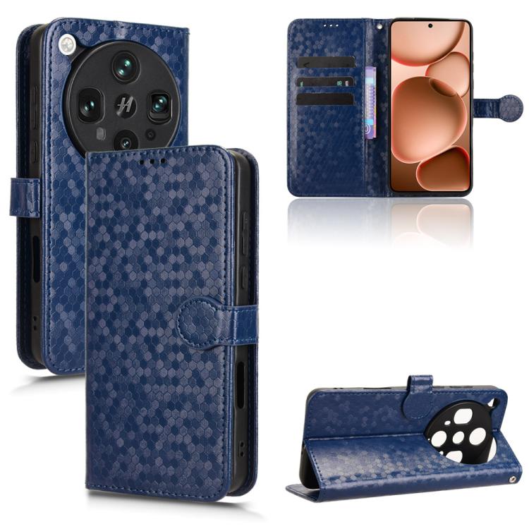 Honeycomb Dot Texture Leather Phone Case