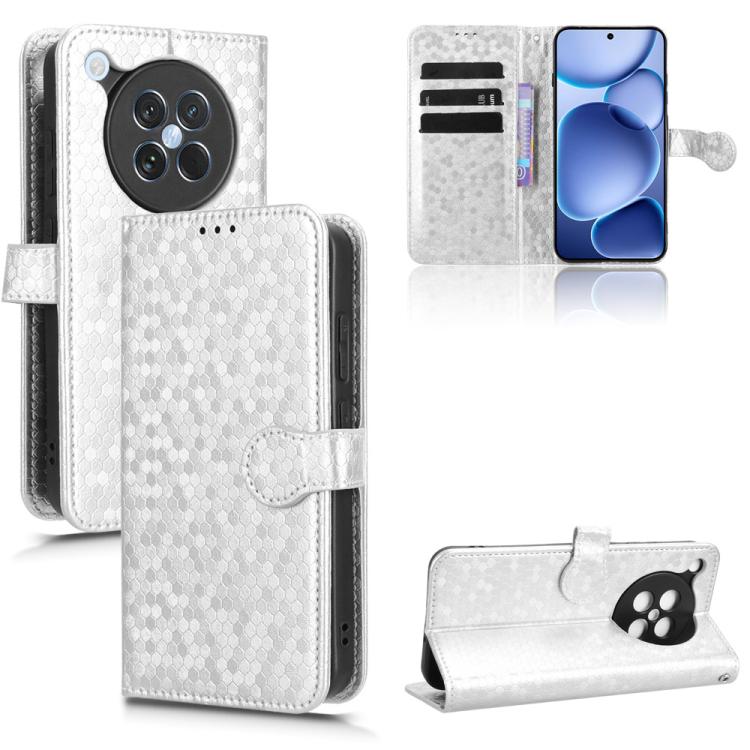 Honeycomb Dot Texture Leather Phone Case