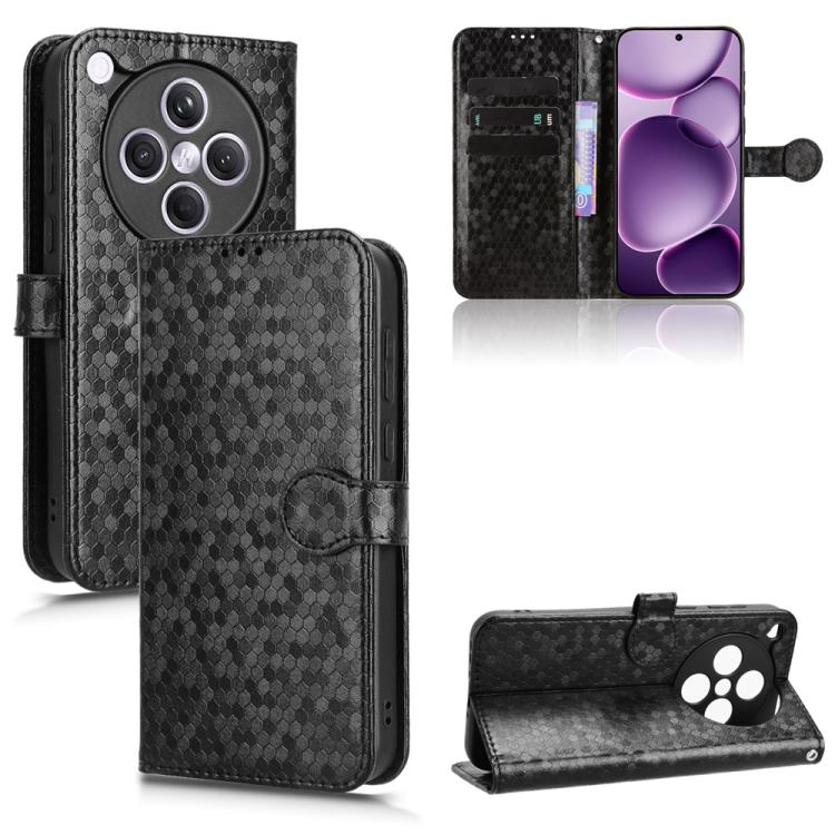 Honeycomb Dot Texture Leather Phone Case