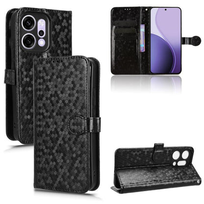 Honeycomb Dot Texture Leather Phone Case, For OPPO Reno14 Pro Global, For OPPO Reno14 Global, For OPPO Find X8s+ 5G, For OPPO Find X8s 5G, For OPPO Find X8 Ultra 5G, For OPPO F29 Pro 5G, For OPPO F29 5G, For OPPO Reno13 F 4G / 5G, For OPPO Find X8     ...
