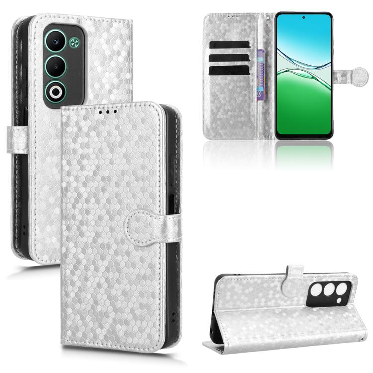 Honeycomb Dot Texture Leather Phone Case, For OPPO Reno16 F 5G / Reno16 FS 5G, For OPPO Reno15 A 5G, For OPPO Reno16 Pro 5G / Reno16 5G Global, For OPPO F33 Pro / A6s Pro, For OPPO Find X9 Ultra 5G, For OPPO A6c / A6t / A6t Pro                         ...