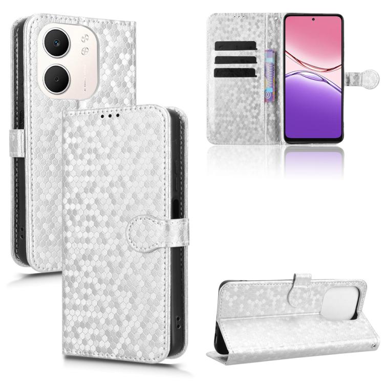 Honeycomb Dot Texture Leather Phone Case