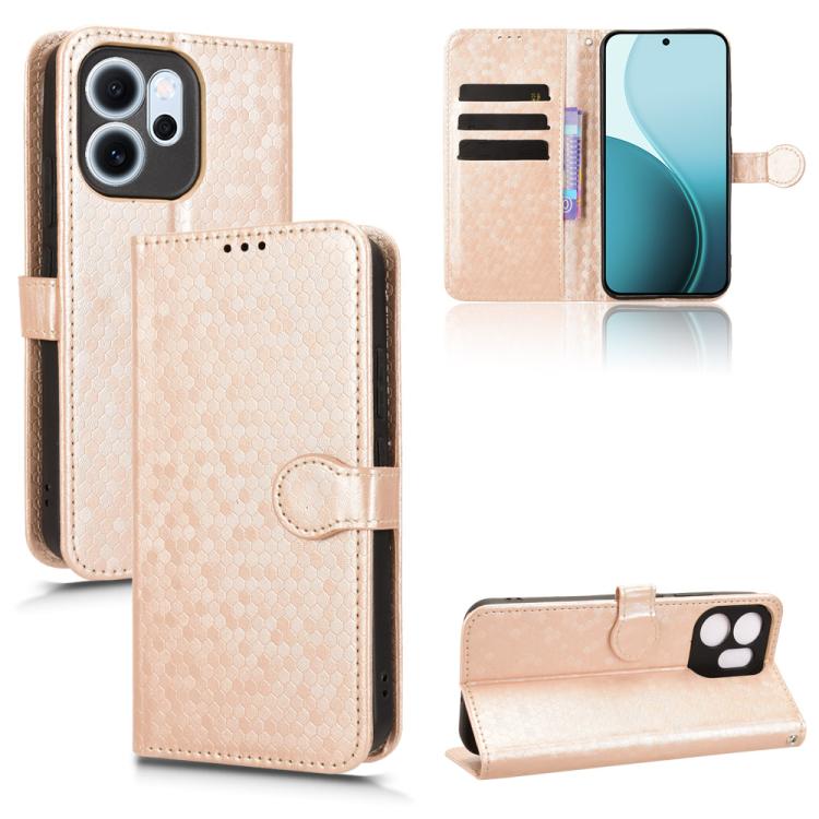 Honeycomb Dot Texture Leather Phone Case