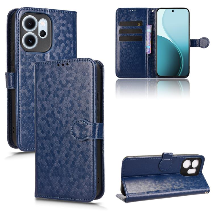 Honeycomb Dot Texture Leather Phone Case
