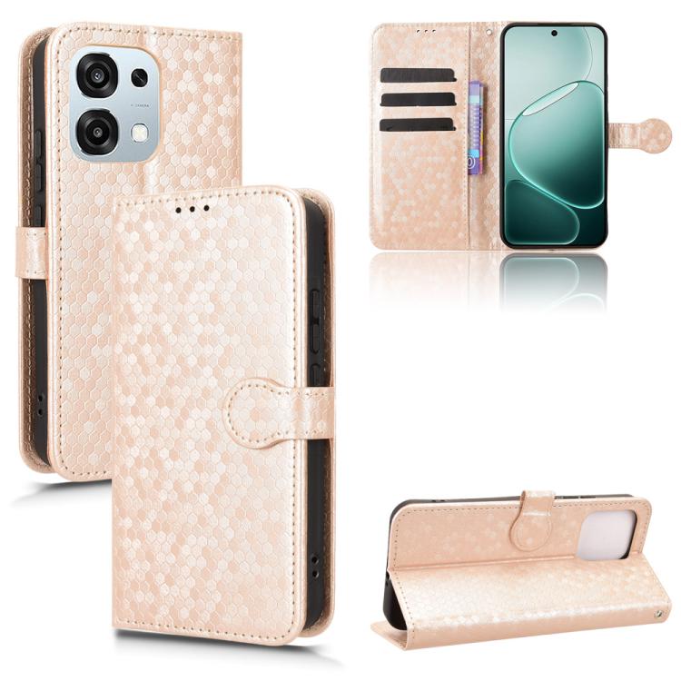 Honeycomb Dot Texture Leather Phone Case