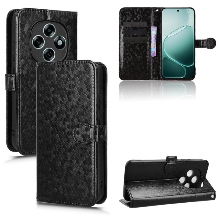 Honeycomb Dot Texture Leather Phone Case