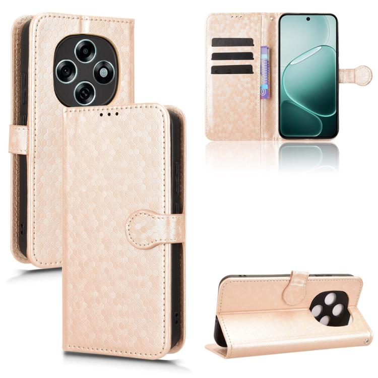 Honeycomb Dot Texture Leather Phone Case