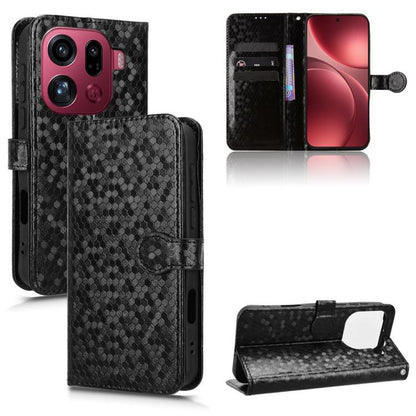 Honeycomb Dot Texture Leather Phone Case