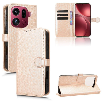 Honeycomb Dot Texture Leather Phone Case