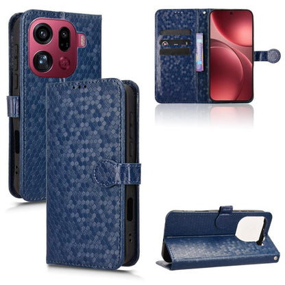 Honeycomb Dot Texture Leather Phone Case