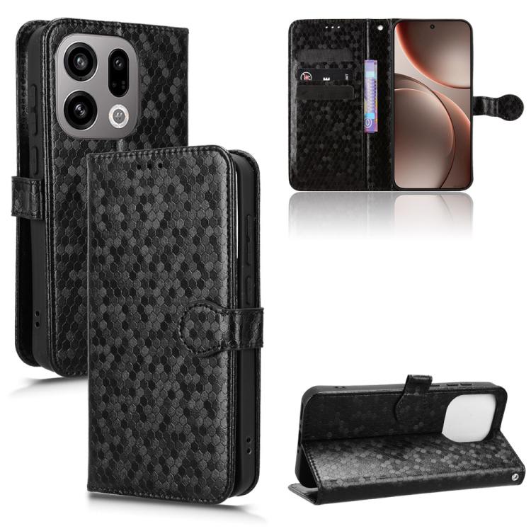 Honeycomb Dot Texture Leather Phone Case