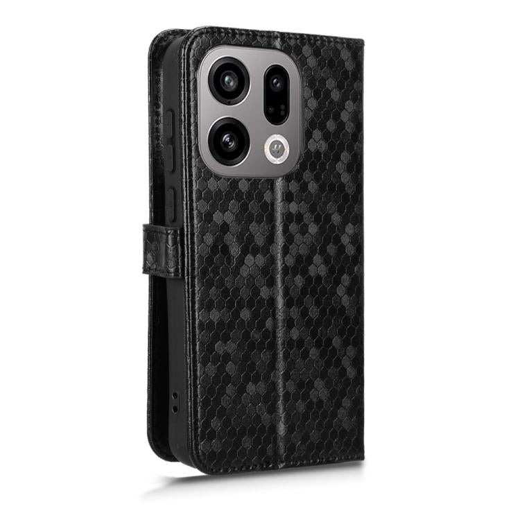 Honeycomb Dot Texture Leather Phone Case