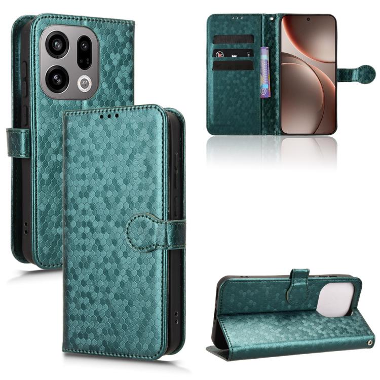 Honeycomb Dot Texture Leather Phone Case