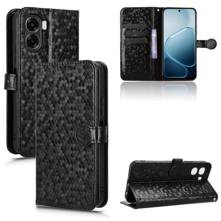 Honeycomb Dot Texture Leather Phone Case, For OPPO Reno15 A 5G, For OPPO F33 Pro / A6s Pro, For OPPO Find X9 Ultra 5G, For OPPO A6c / A6t / A6t Pro, For OPPO A6s 5G / A6 5G Global, For OPPO Reno15 F 5G, For OPPO Reno15 Pro Max 5G Global                ...