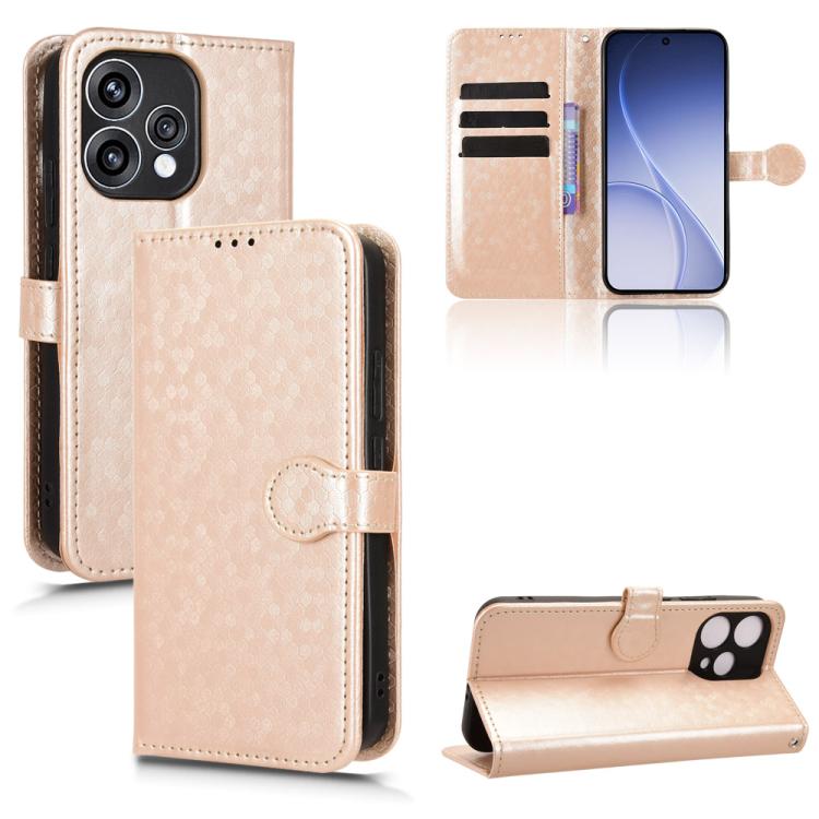 Honeycomb Dot Texture Leather Phone Case, For OPPO Reno15 A 5G, For OPPO F33 Pro / A6s Pro, For OPPO Find X9 Ultra 5G, For OPPO A6c / A6t / A6t Pro, For OPPO A6s 5G / A6 5G Global, For OPPO Reno15 F 5G, For OPPO Reno15 Pro Max 5G Global                ...