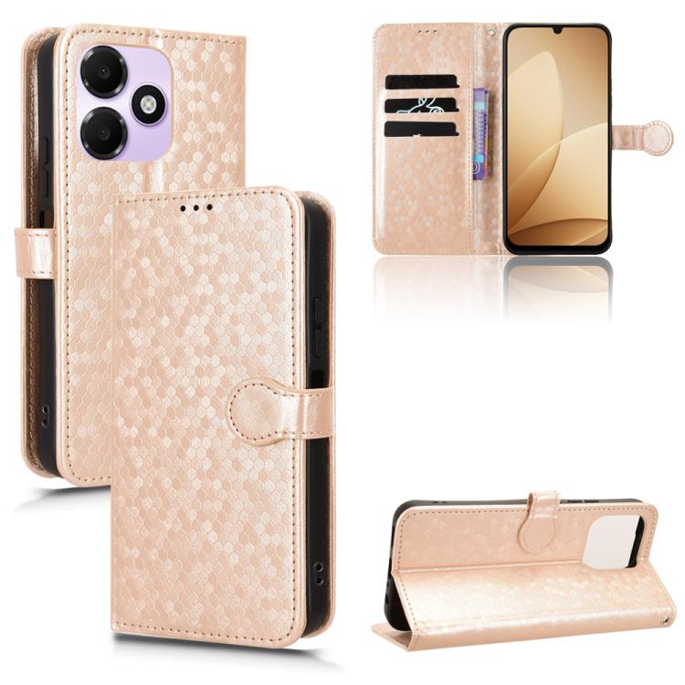 Honeycomb Dot Texture Leather Phone Case, For OPPO Reno16 F 5G / Reno16 FS 5G, For OPPO Reno15 A 5G, For OPPO Reno16 Pro 5G / Reno16 5G Global, For OPPO F33 Pro / A6s Pro, For OPPO Find X9 Ultra 5G, For OPPO A6c / A6t / A6t Pro                         ...