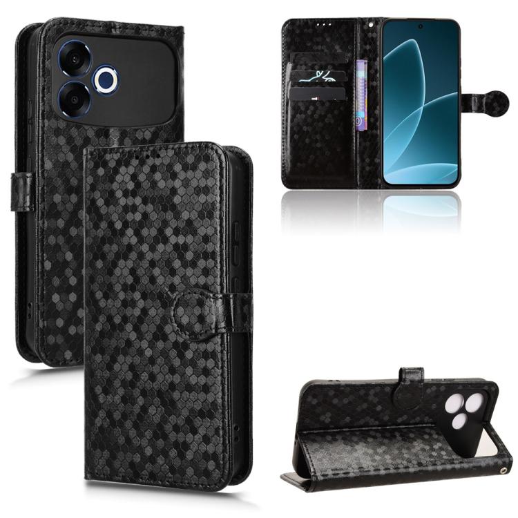 Honeycomb Dot Texture Leather Phone Case, For OPPO Reno16 F 5G / Reno16 FS 5G, For OPPO Reno15 A 5G, For OPPO Reno16 Pro 5G / Reno16 5G Global, For OPPO F33 Pro / A6s Pro, For OPPO Find X9 Ultra 5G, For OPPO A6c / A6t / A6t Pro                         ...