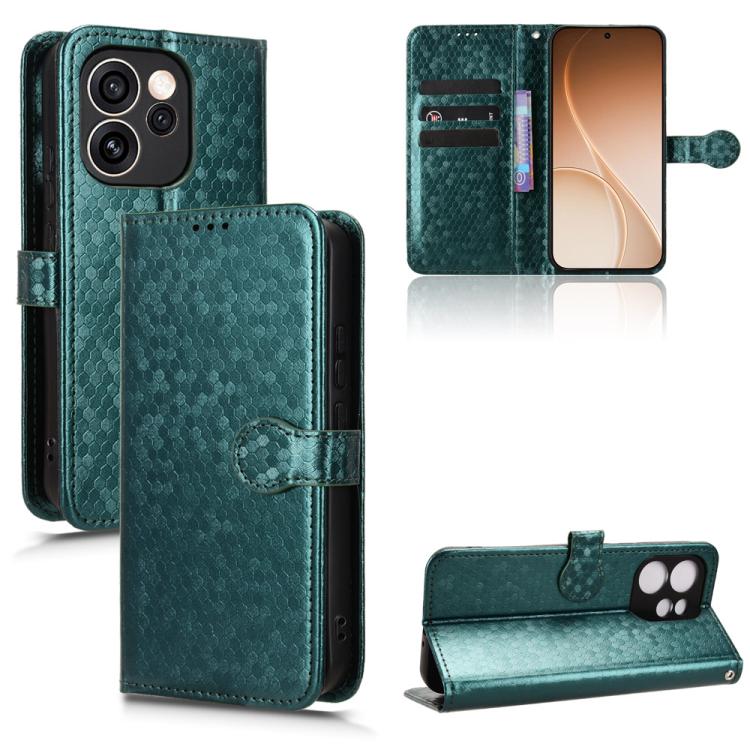 Honeycomb Dot Texture Leather Phone Case, For OPPO A7 Pro Max, For OPPO Reno16 F 5G / Reno16 FS 5G, For OPPO Reno15 A 5G, For OPPO Reno16 Pro 5G / Reno16 5G Global, For OPPO F33 Pro / A6s Pro, For OPPO Find X9 Ultra 5G, For OPPO A6c / A6t / A6t Pro    ...