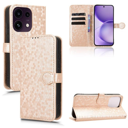 Honeycomb Dot Texture Leather Phone Case, For OPPO Reno16 F 5G / Reno16 FS 5G, For OPPO Reno15 A 5G, For OPPO Reno16 Pro 5G / Reno16 5G Global, For OPPO F33 Pro / A6s Pro, For OPPO Find X9 Ultra 5G, For OPPO A6c / A6t / A6t Pro                         ...